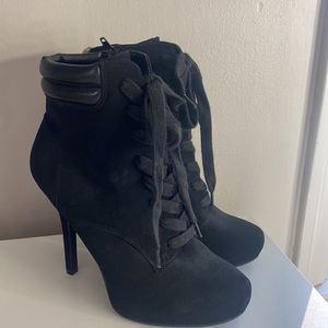 Platform Heel Boots